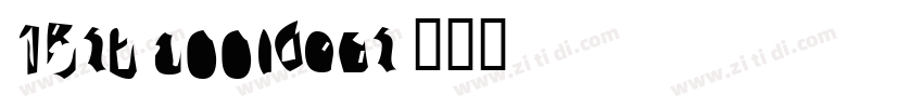 15th accident字体转换